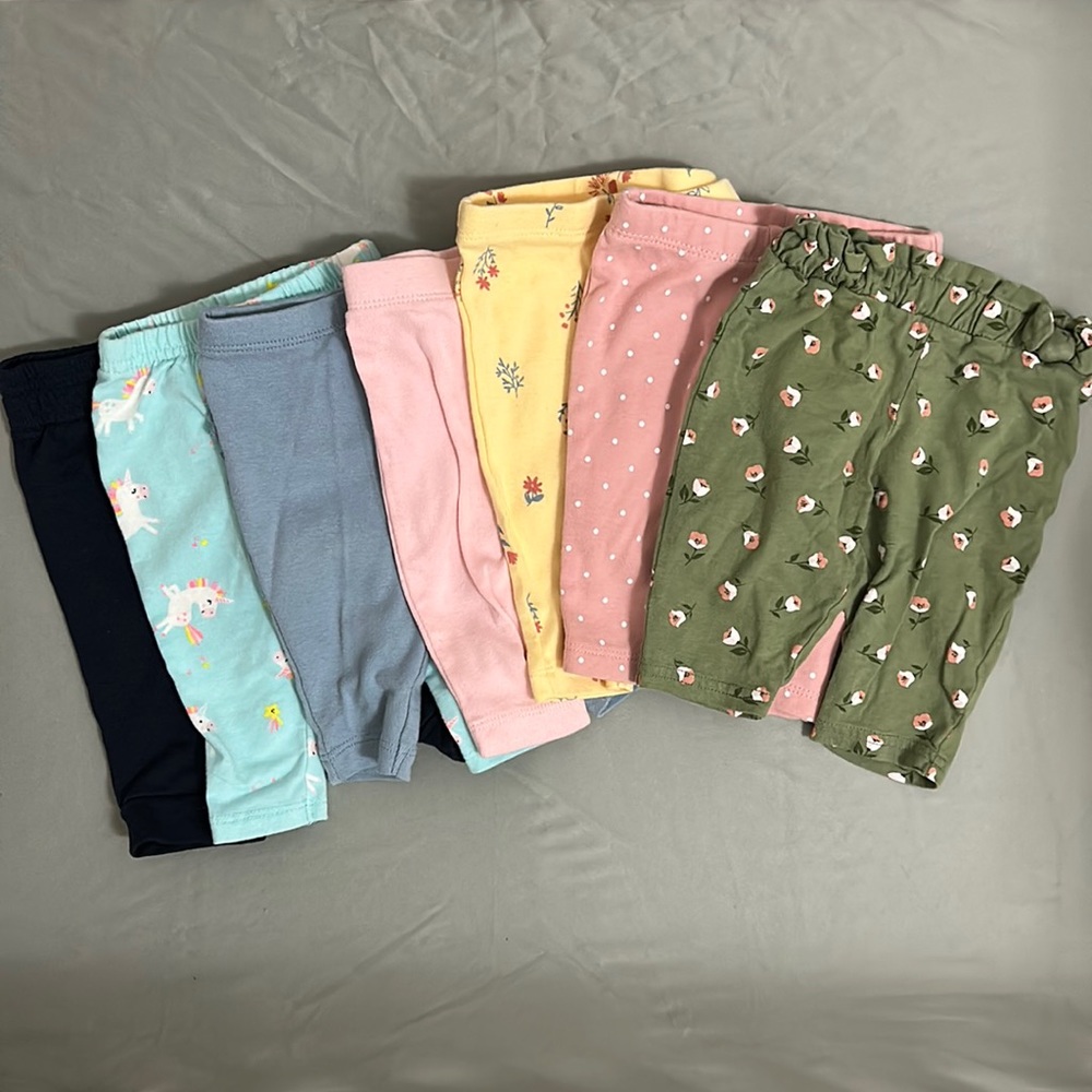 Baby Girl Bundle of Pants, 0-3 months